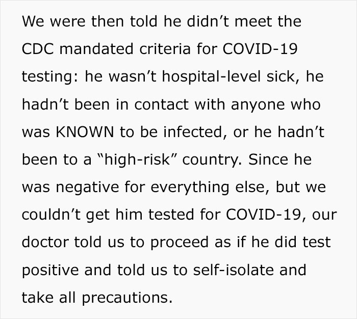 American Man Feels All The Symptoms Of Coronavirus, Tries Getting Tested, Finds Himself Surrounded By Unprofessionalism American Man Feels All The Symptoms Of Coronavirus, Tries Getting Tested, Finds Himself Surrounded By Unprofessionalism