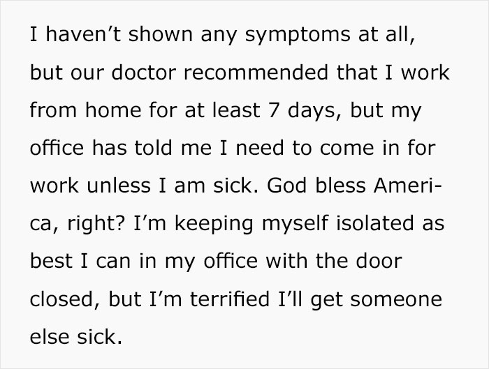 American Man Feels All The Symptoms Of Coronavirus, Tries Getting Tested, Finds Himself Surrounded By Unprofessionalism American Man Feels All The Symptoms Of Coronavirus, Tries Getting Tested, Finds Himself Surrounded By Unprofessionalism