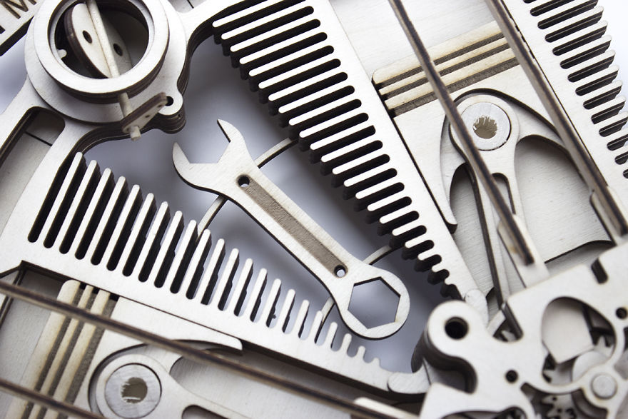 Aviation Professor Designs Highly Detailed And Intricate Laser Cut Models Of Classic Engines Aviation Professor Designs Highly Detailed And Intricate Laser Cut Models Of Classic Engines