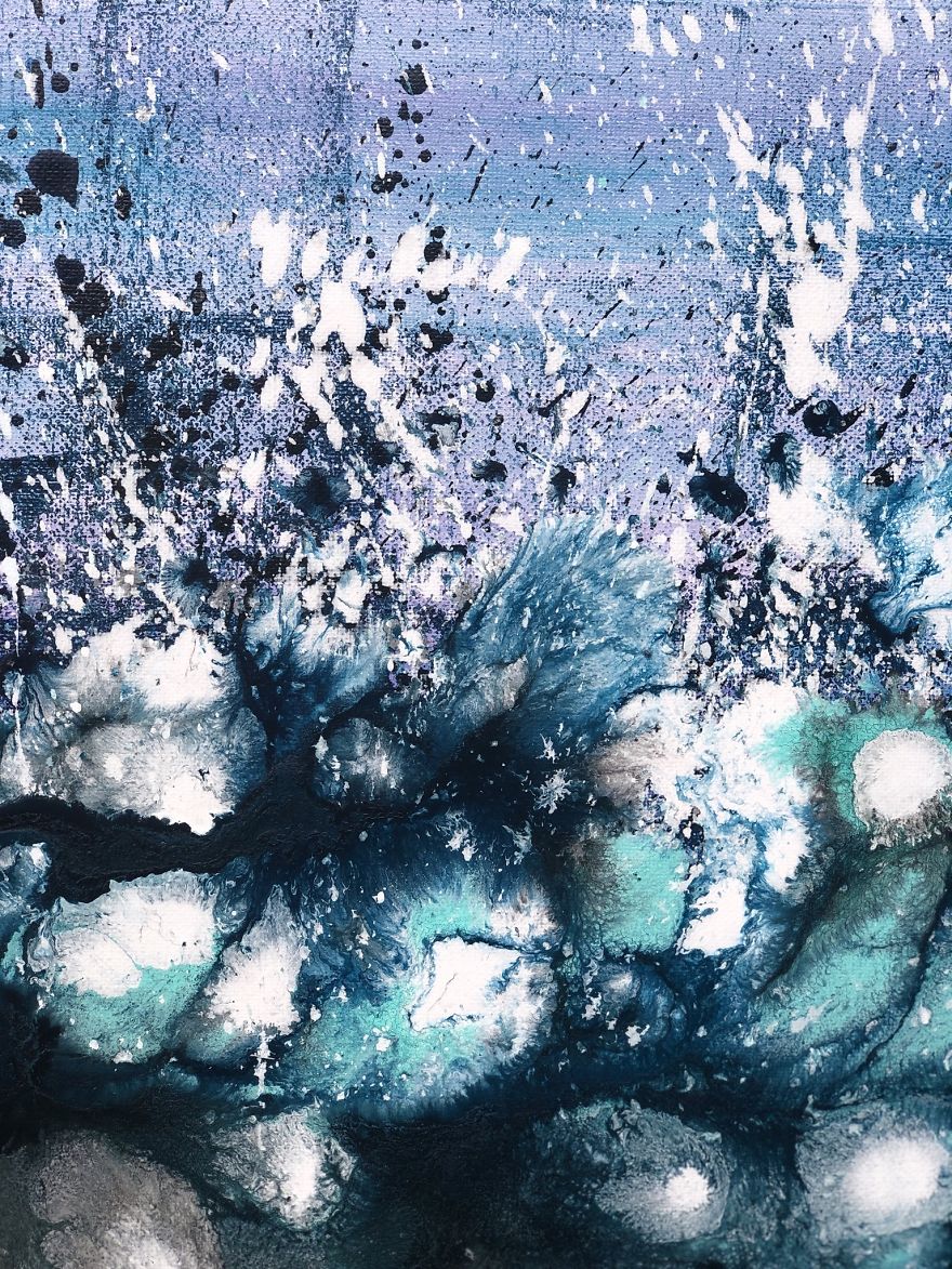 My Painting &#8216;Through The Fog&#8217;