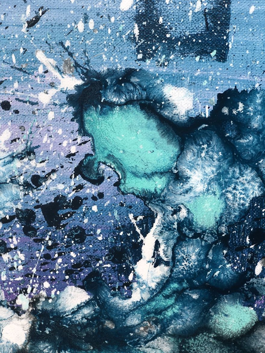 My Painting &#8216;Through The Fog&#8217;