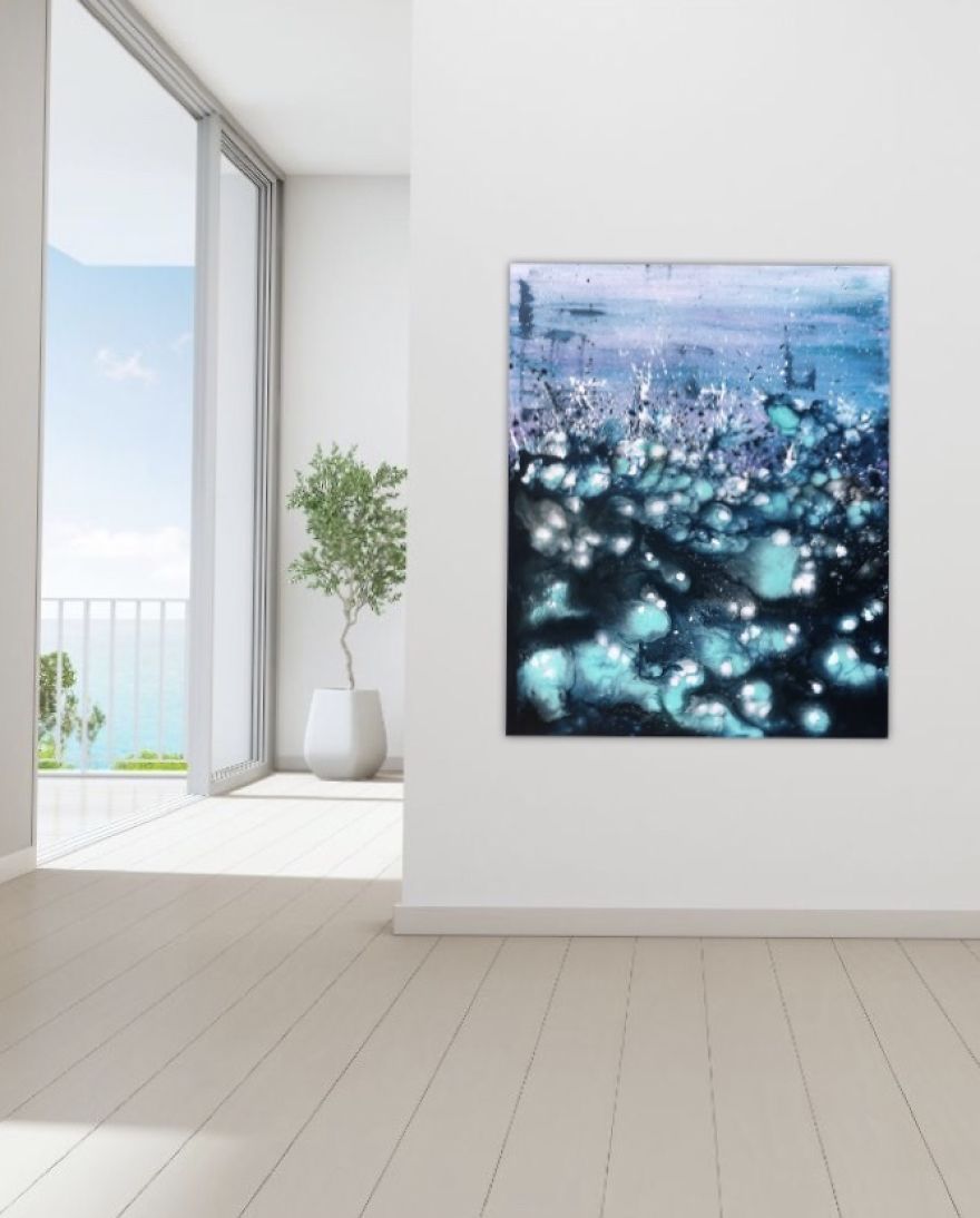 My Painting &#8216;Through The Fog&#8217;