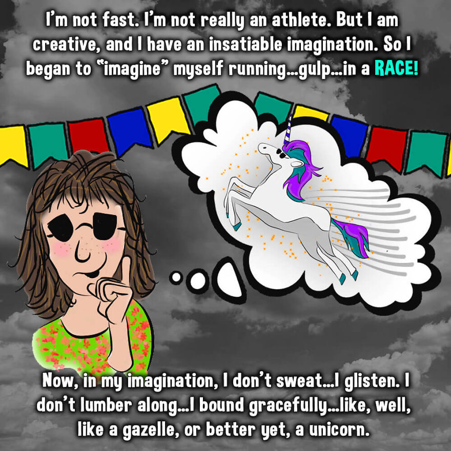 Meet Wimpy Girl In A Running Sense Of Humor Meet Wimpy Girl In A Running Sense Of Humor