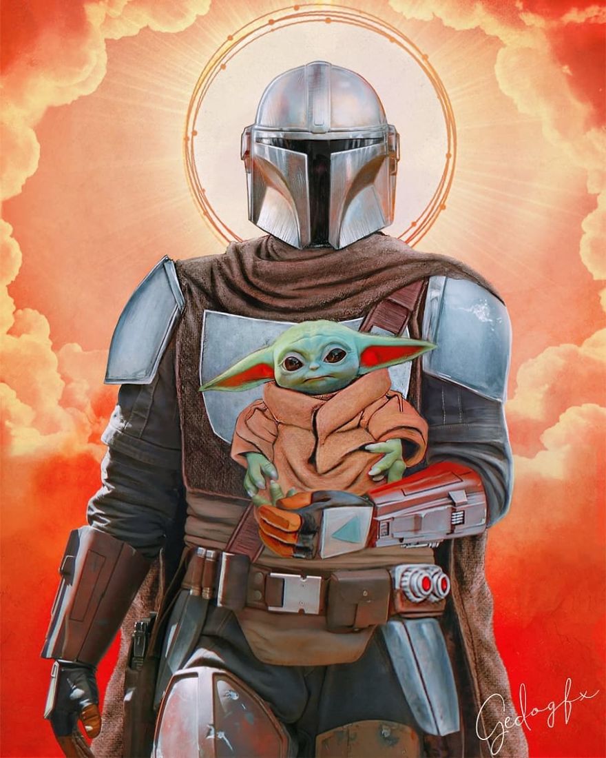 22 Famous Characters From Pop Culture Turned Into Holy Figures By Gedogfx 22 Famous Characters From Pop Culture Turned Into Holy Figures By Gedogfx