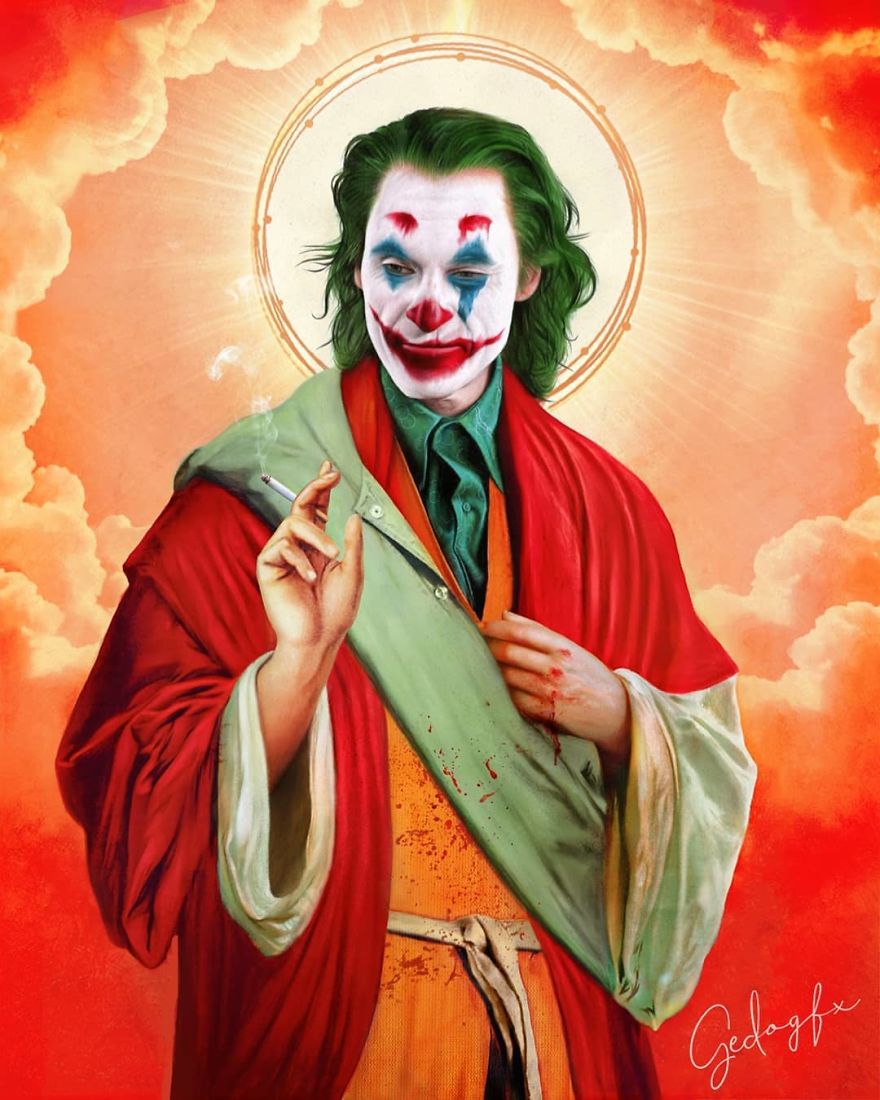 22 Famous Characters From Pop Culture Turned Into Holy Figures By Gedogfx 22 Famous Characters From Pop Culture Turned Into Holy Figures By Gedogfx