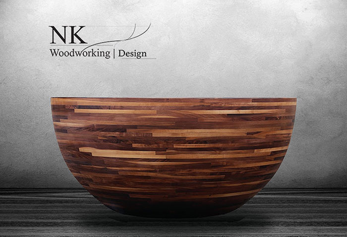 This Woodworker Uses His Background In Shipbuilding To Create Stunning Wooden Bathtubs This Woodworker Uses His Background In Shipbuilding To Create Stunning Wooden Bathtubs