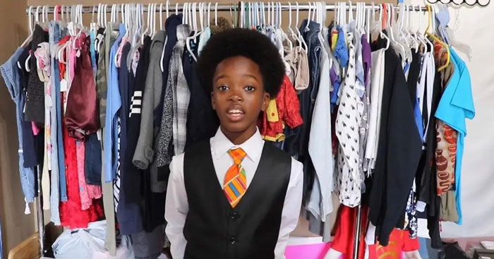 This Kid Opened Up A Thrift Store For Low-Income Families Where Everything&#8217;s Under $10