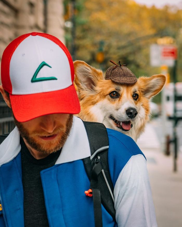 Guy Carries His Corgi In His Backpack, Brightens Everyone’s Day As They Commute (31 Pics) Guy Carries His Corgi In His Backpack, Brightens Everyone’s Day As They Commute (31 Pics)