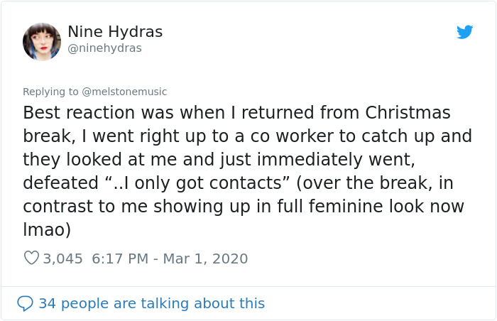 Here Are 30 People’s Tweets About How Others Reacted To Their Gender Transition And It’s Wholesome Here Are 30 People’s Tweets About How Others Reacted To Their Gender Transition And It’s Wholesome