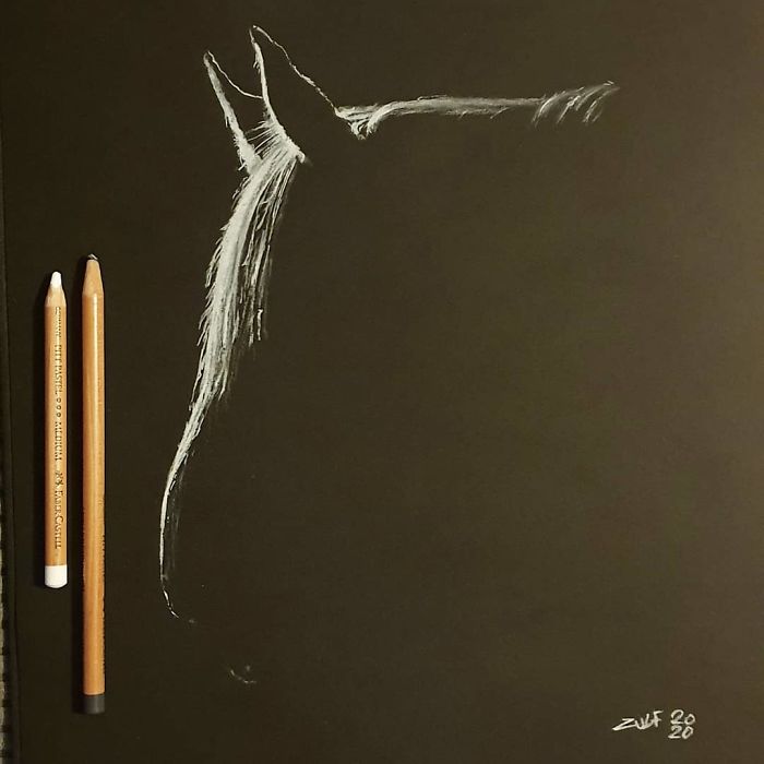 Artist Draws Beautiful Portraits Of Women And They Look Like They’re Cast In Light (19 Pics) Artist Draws Beautiful Portraits Of Women And They Look Like They’re Cast In Light (19 Pics)