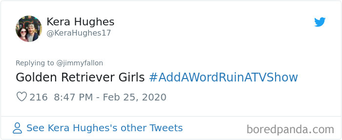 Jimmy Fallon Asks People To Ruin TV Shows With One Word And Here Are 30 Hilarious Responses Jimmy Fallon Asks People To Ruin TV Shows With One Word And Here Are 30 Hilarious Responses