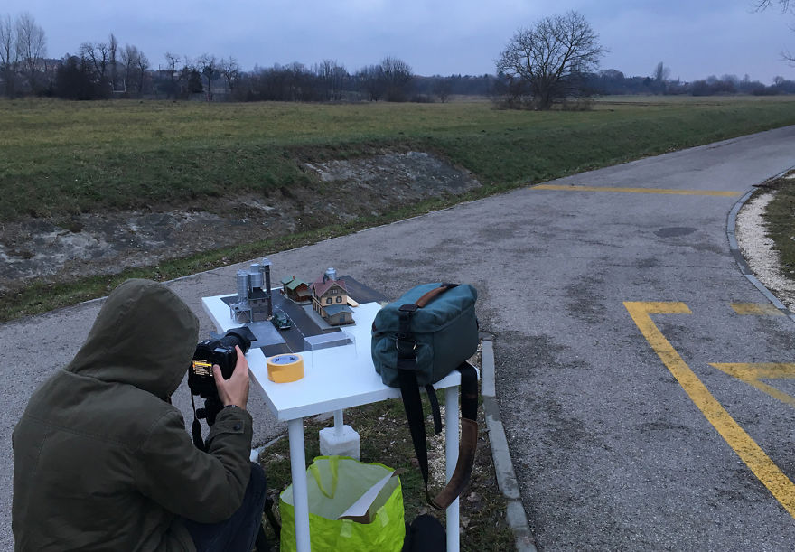 I Use Toy Cars Instead Of Real Ones To Create These Car Ads I Use Toy Cars Instead Of Real Ones To Create These Car Ads