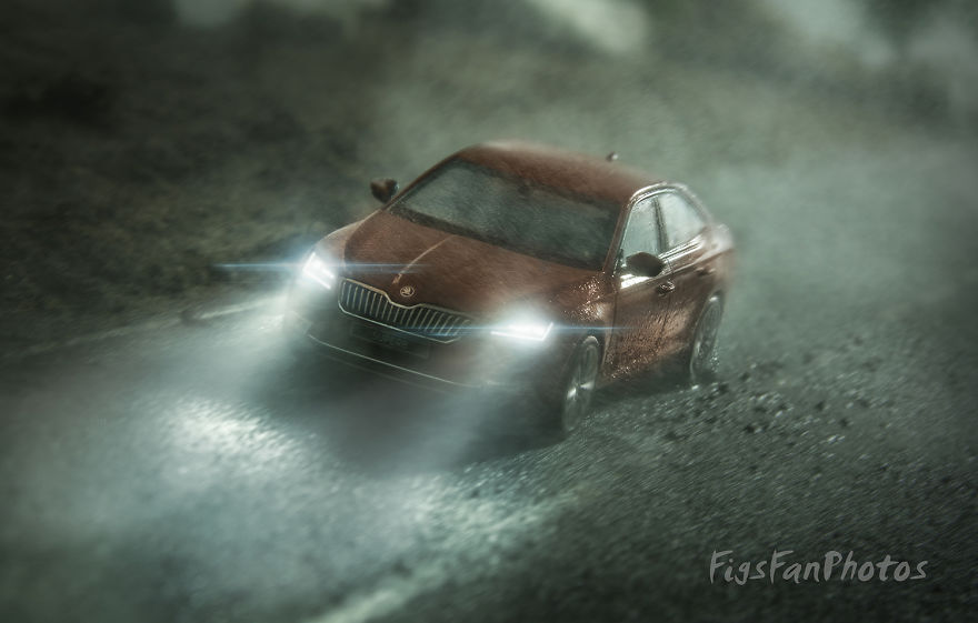 I Use Toy Cars Instead Of Real Ones To Create These Car Ads I Use Toy Cars Instead Of Real Ones To Create These Car Ads