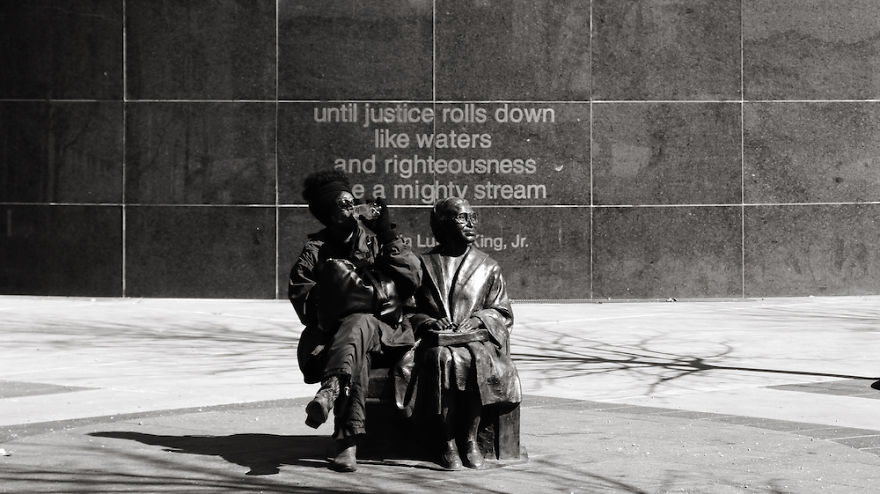 I Spent Lunch At The Rosa Parks Plaza In Dallas, Tx And Here&#8217;s What I Saw