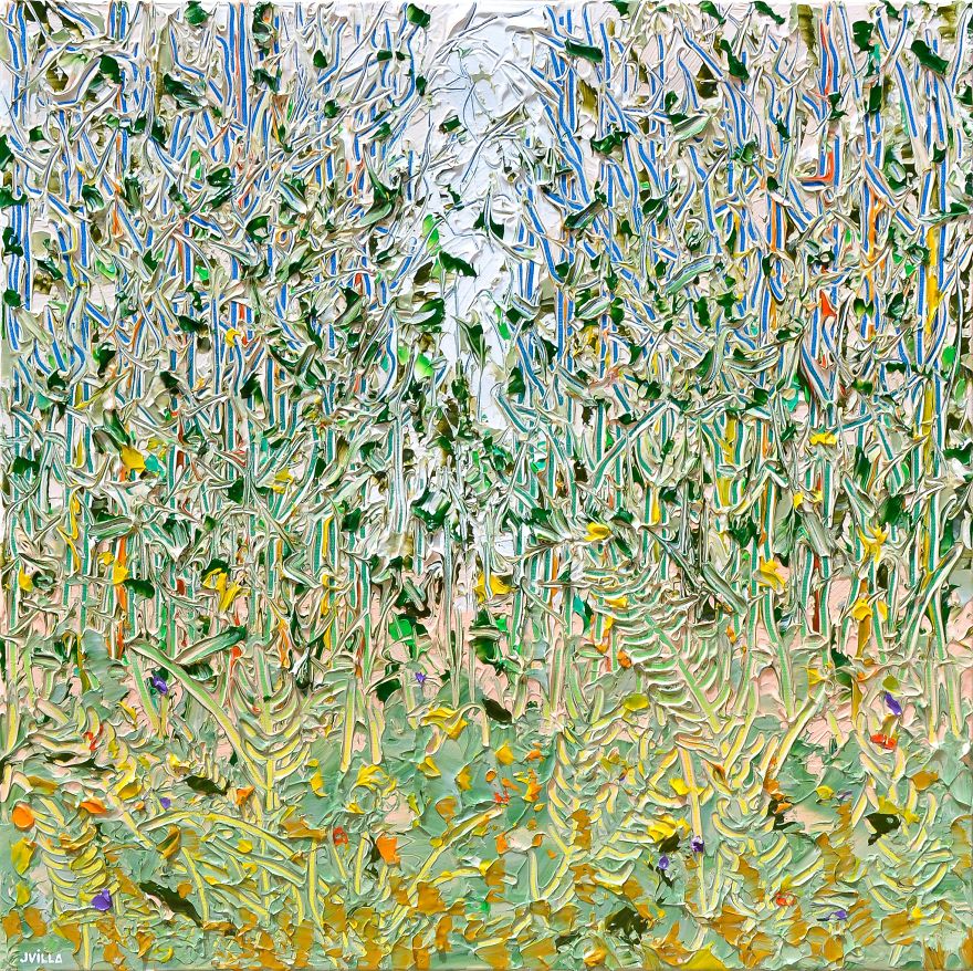 I Paint Tall Trees Paintings Using Sgraffito Technique I Paint Tall Trees Paintings Using Sgraffito Technique