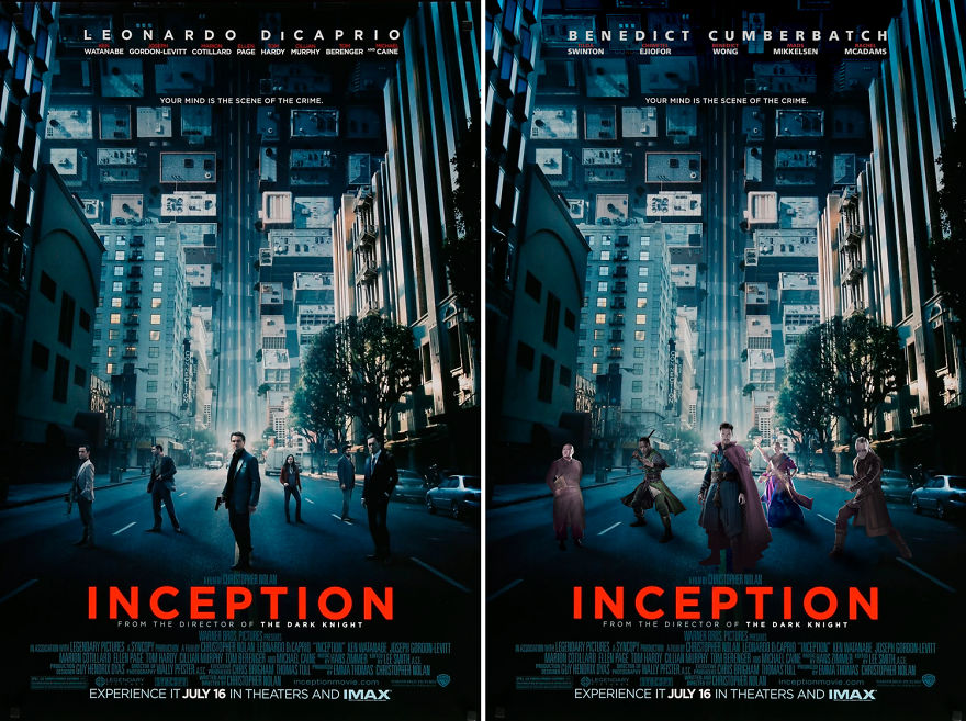 I Put Marvel Characters On Famous Movie Posters