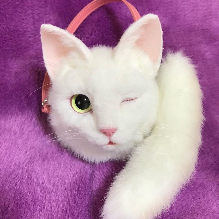 This Japanese Artist Continues To Create Cat Bags (New Pics) This Japanese Artist Continues To Create Cat Bags (New Pics)