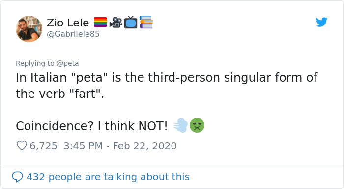 PETA Says Coronavirus Is An Anagram Of Carnivorous, Gets Hilariously Ridiculed PETA Says Coronavirus Is An Anagram Of Carnivorous, Gets Hilariously Ridiculed