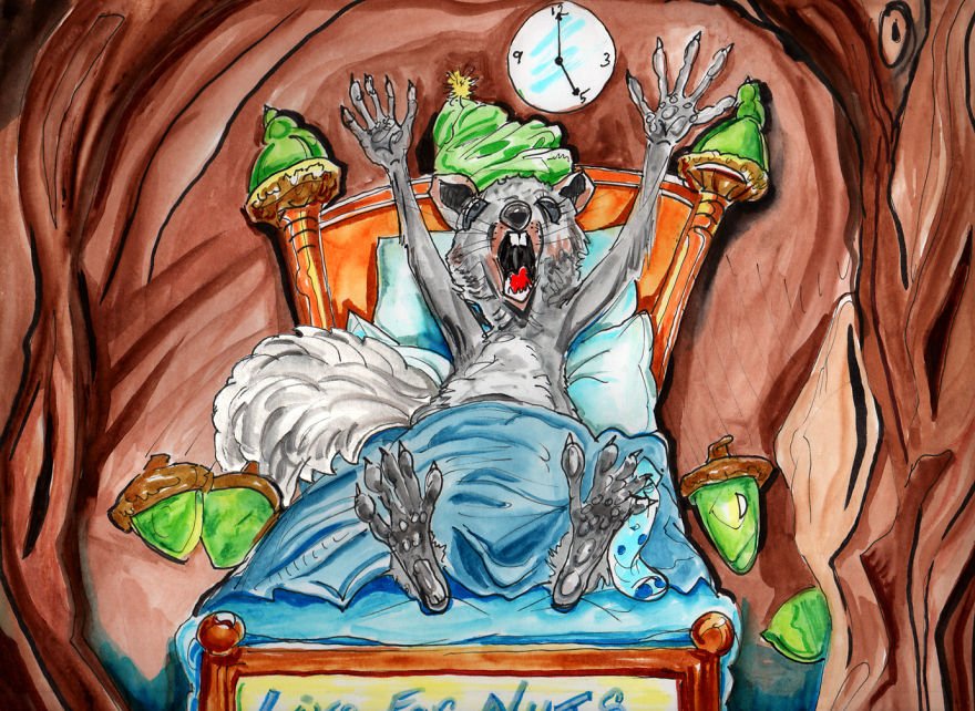 I Make Drawings Of Squirrels When I’m Not Photographing Them I Make Drawings Of Squirrels When I’m Not Photographing Them