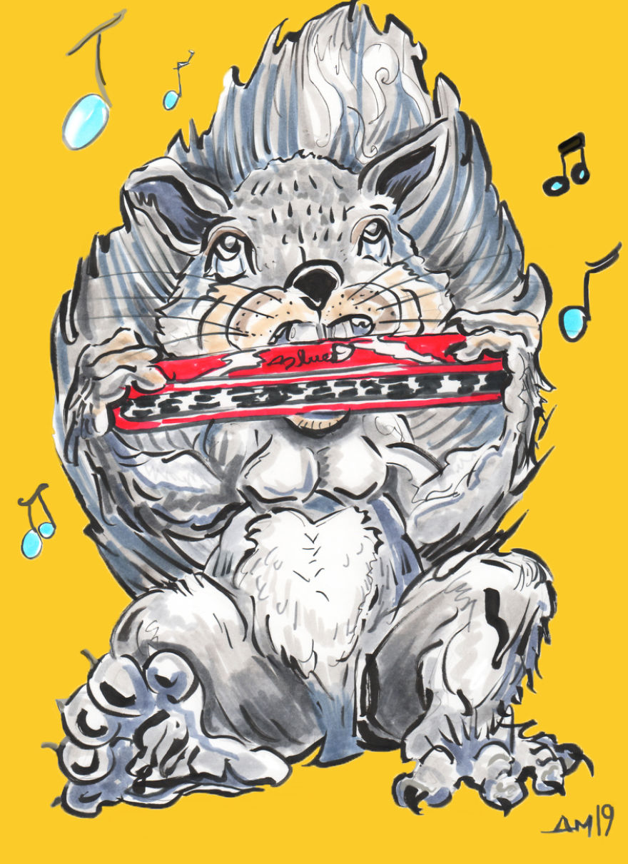 I Make Drawings Of Squirrels When I’m Not Photographing Them I Make Drawings Of Squirrels When I’m Not Photographing Them