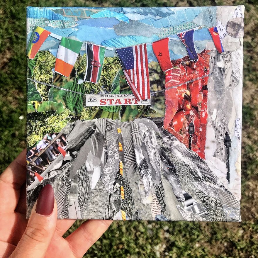 I Make Collages Out Of Recycled Magazines! I Make Collages Out Of Recycled Magazines!