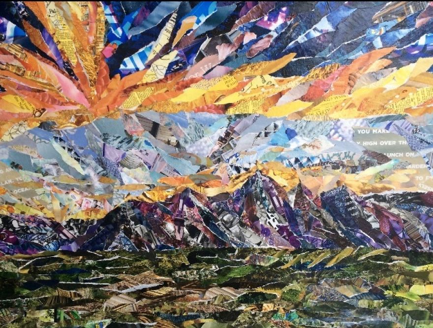 I Make Collages Out Of Recycled Magazines! I Make Collages Out Of Recycled Magazines!