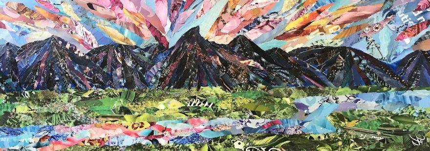 I Make Collages Out Of Recycled Magazines! I Make Collages Out Of Recycled Magazines!