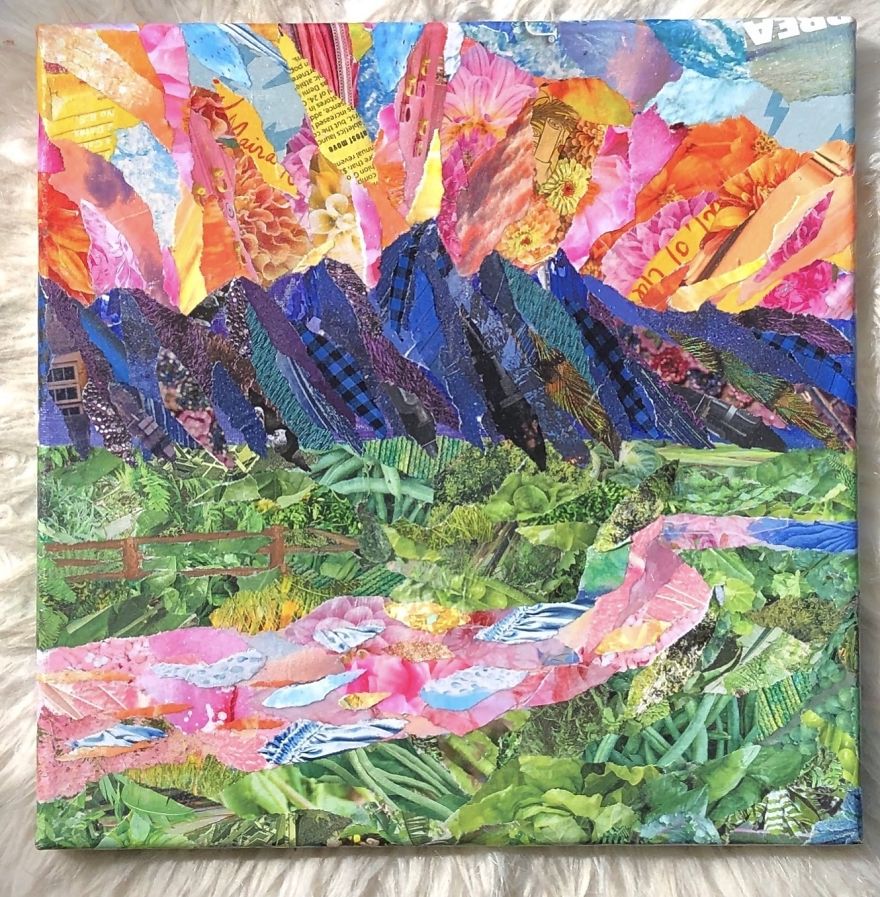 I Make Collages Out Of Recycled Magazines! I Make Collages Out Of Recycled Magazines!