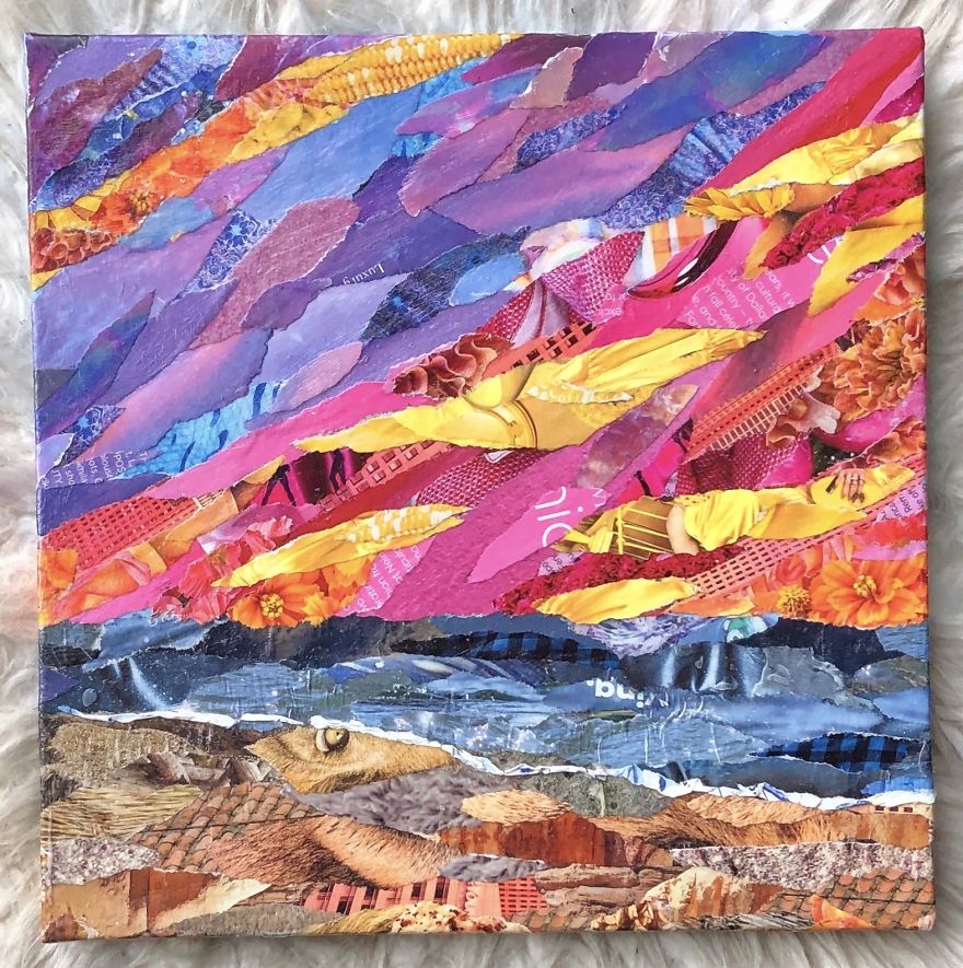 I Make Collages Out Of Recycled Magazines! I Make Collages Out Of Recycled Magazines!