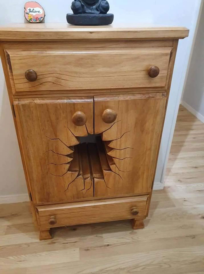 This Retired Cabinet Maker Goes Viral For Making Broken And Weird Furniture That Belongs In Disney Movies