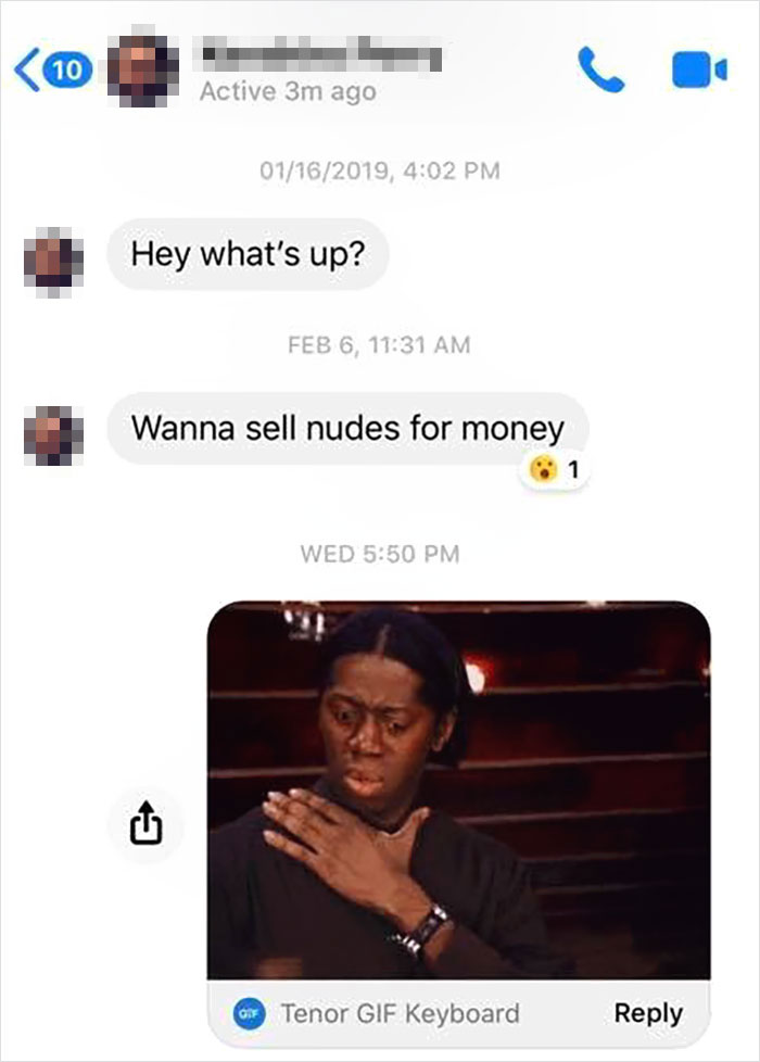 Man Sends This Woman An Unsolicited Pic, She Responds By Saying An App Sent It To The Police Man Sends This Woman An Unsolicited Pic, She Responds By Saying An App Sent It To The Police