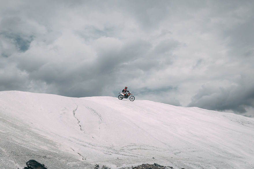 Setting Foot On What It Seems Like The Moon