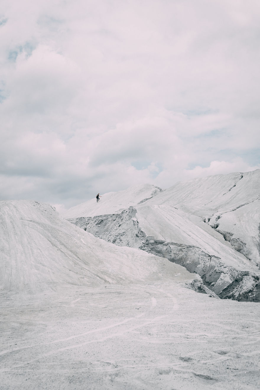 Setting Foot On What It Seems Like The Moon