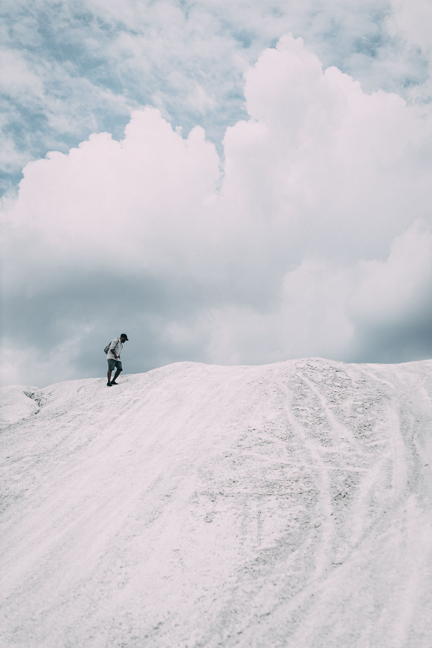 Setting Foot On What It Seems Like The Moon