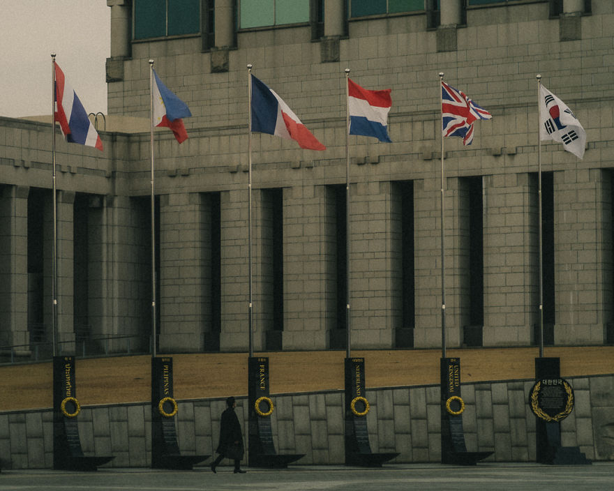 I Took These Photographs While On A Quick Outdoor Tour Of The War Memorial In Korea