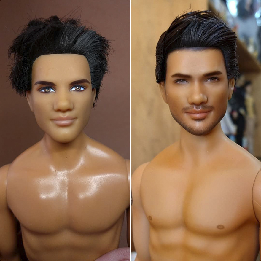 These 60 Celebrity Dolls Were Repainted By A Mexican Artist To Look Real These 60 Celebrity Dolls Were Repainted By A Mexican Artist To Look Real