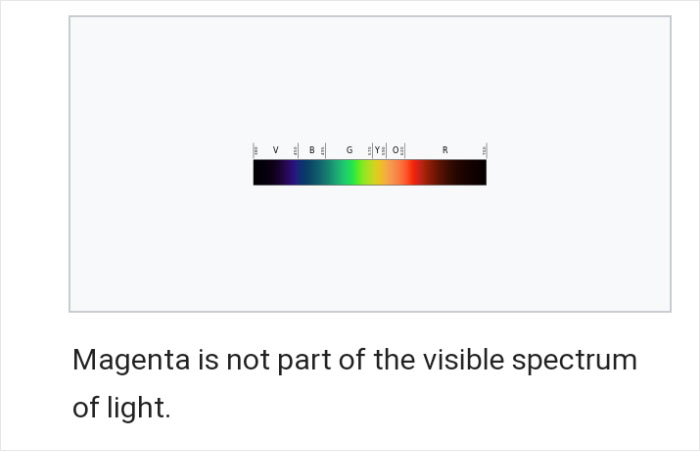 Tumblr Users Freak Out That Magenta Is Not A Real Color And That Impossible Colors Exist