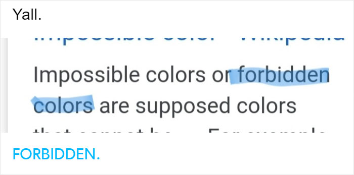 Tumblr Users Freak Out That Magenta Is Not A Real Color And That Impossible Colors Exist