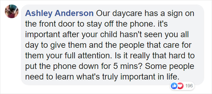 Daycare&#8217;s Message Shaming Parents Over Using Their Phones When They Pick Up Kids Gets Shared Over 2M Times