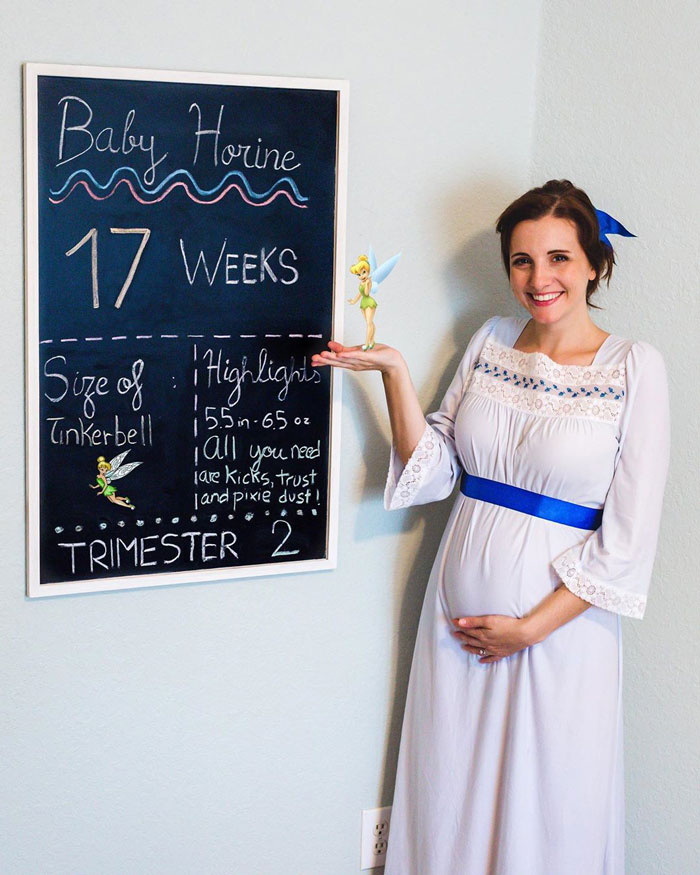 Woman Dresses Up As Different Pop Culture Characters To Celebrate Each Week Of Her Pregnancy Woman Dresses Up As Different Pop Culture Characters To Celebrate Each Week Of Her Pregnancy