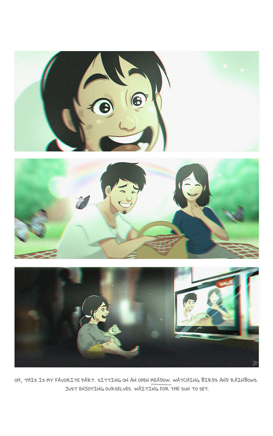 24 Comics I Created That Show The Sad But Heart-Warming Side Of Life 24 Comics I Created That Show The Sad But Heart-Warming Side Of Life