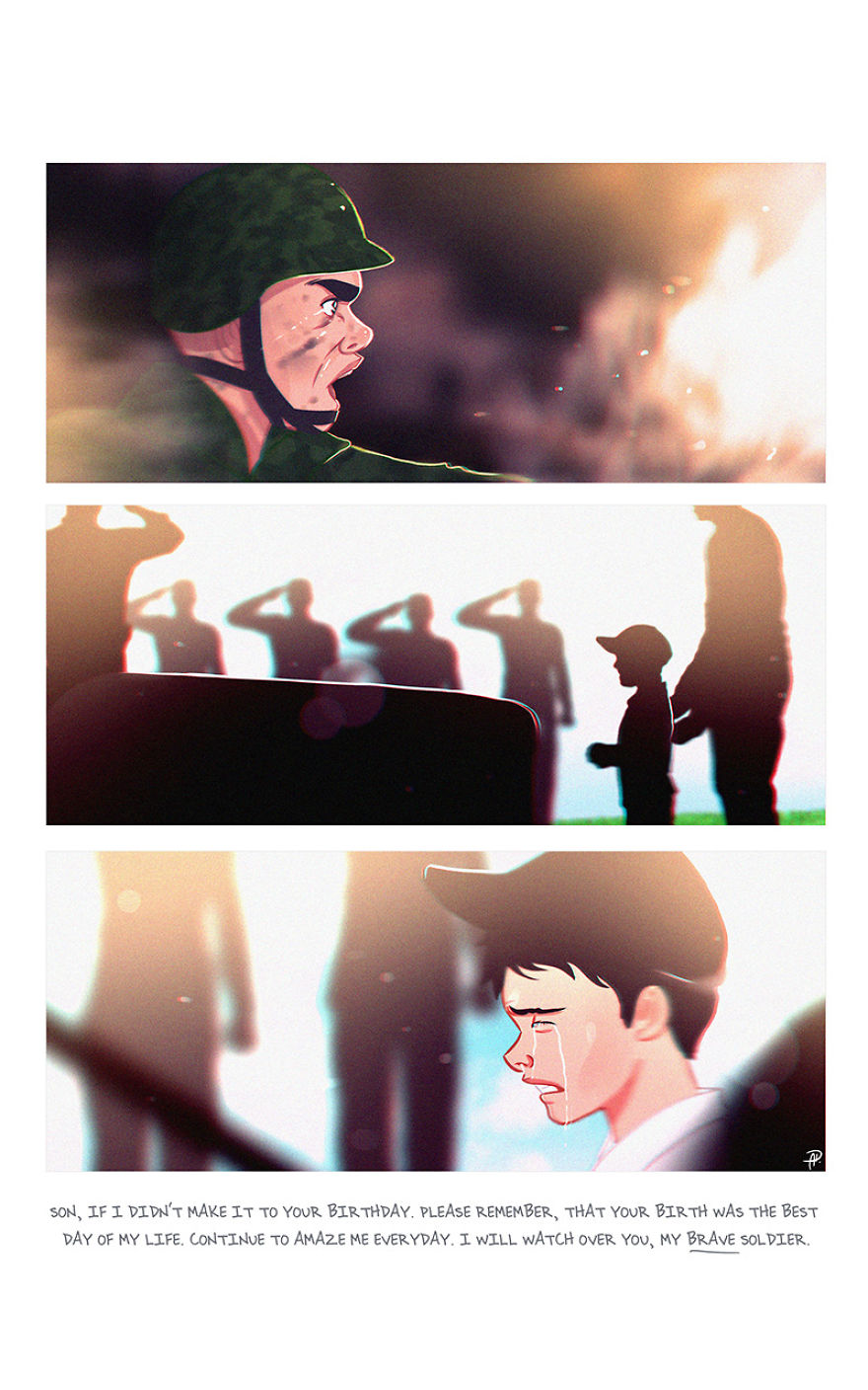 24 Comics I Created That Show The Sad But Heart-Warming Side Of Life 24 Comics I Created That Show The Sad But Heart-Warming Side Of Life