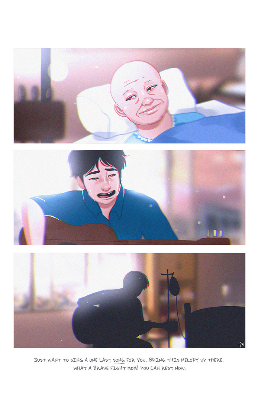 24 Comics I Created That Show The Sad But Heart-Warming Side Of Life 24 Comics I Created That Show The Sad But Heart-Warming Side Of Life