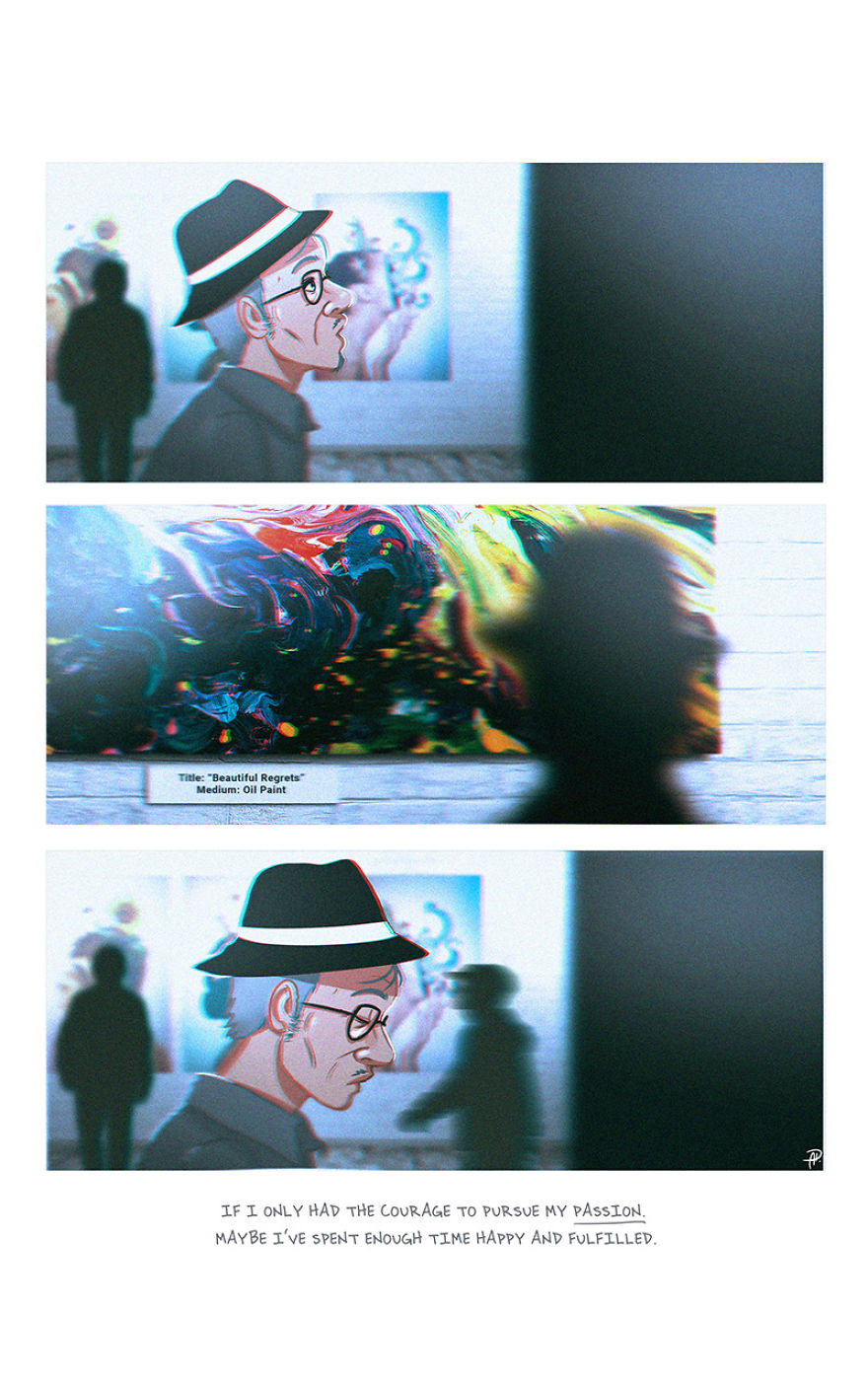 24 Comics I Created That Show The Sad But Heart-Warming Side Of Life 24 Comics I Created That Show The Sad But Heart-Warming Side Of Life