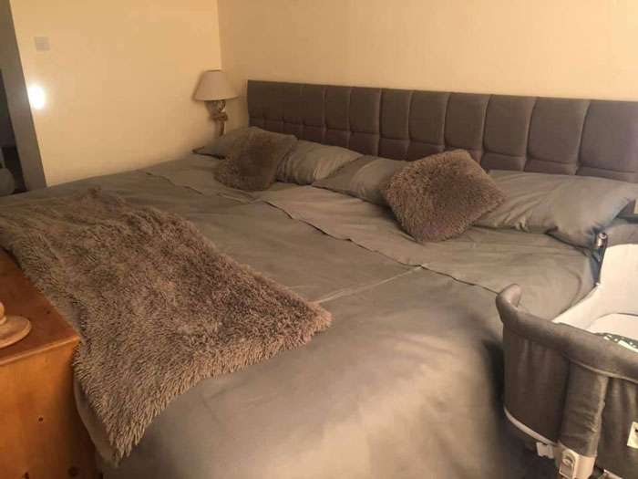 Mom Finds A Genius Hack To Get Giant 9ft Bed For &pound;440 So All Of Her Family Can Fit On It