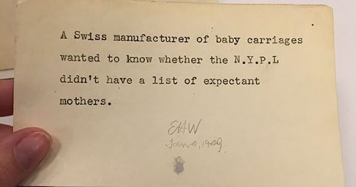 30 Of The Quirkiest Inquiries The New York Public Libary Had Received From The 1940s To The 1980s 30 Of The Quirkiest Inquiries The New York Public Libary Had Received From The 1940s To The 1980s