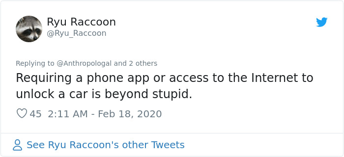 Woman Gets Stuck In Rural California After Losing Cell Service While Driving An App-Powered Rental Car And The Company Tells Her To Sleep In The Car Woman Gets Stuck In Rural California After Losing Cell Service While Driving An App-Powered Rental Car And The Company Tells Her To Sleep In The Car