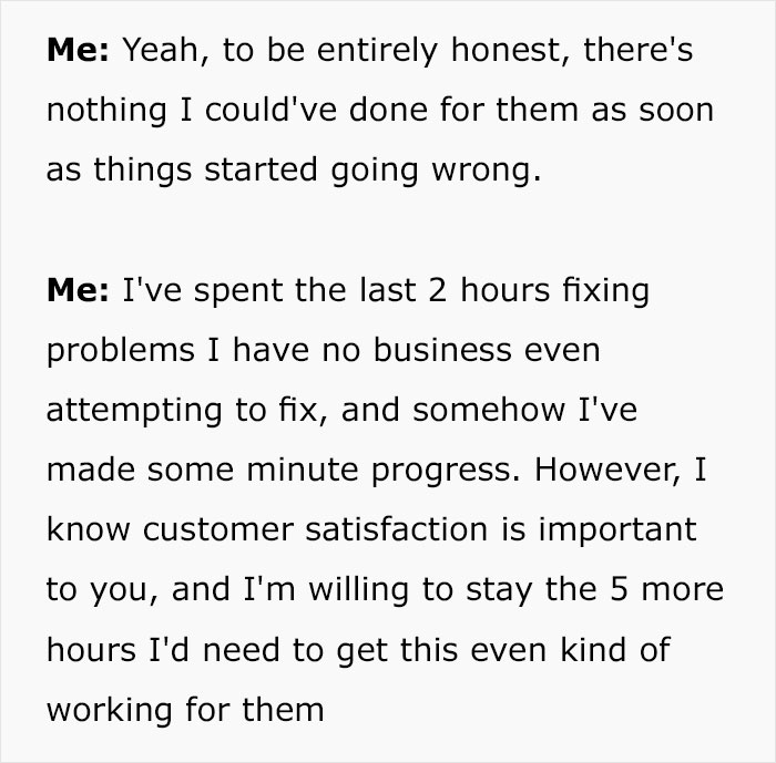 Manager Wants Their Employee To Serve Clients Right Before Closing, Employee Complies To Teach Him A Lesson Manager Wants Their Employee To Serve Clients Right Before Closing, Employee Complies To Teach Him A Lesson