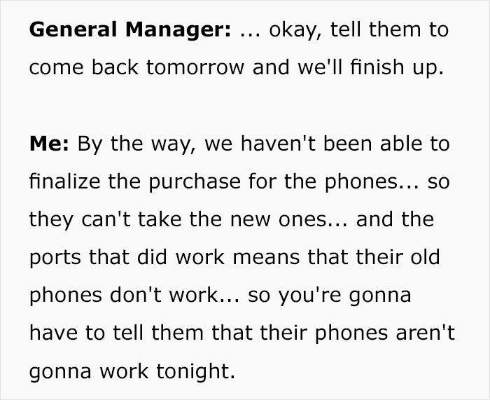 Manager Wants Their Employee To Serve Clients Right Before Closing, Employee Complies To Teach Him A Lesson Manager Wants Their Employee To Serve Clients Right Before Closing, Employee Complies To Teach Him A Lesson