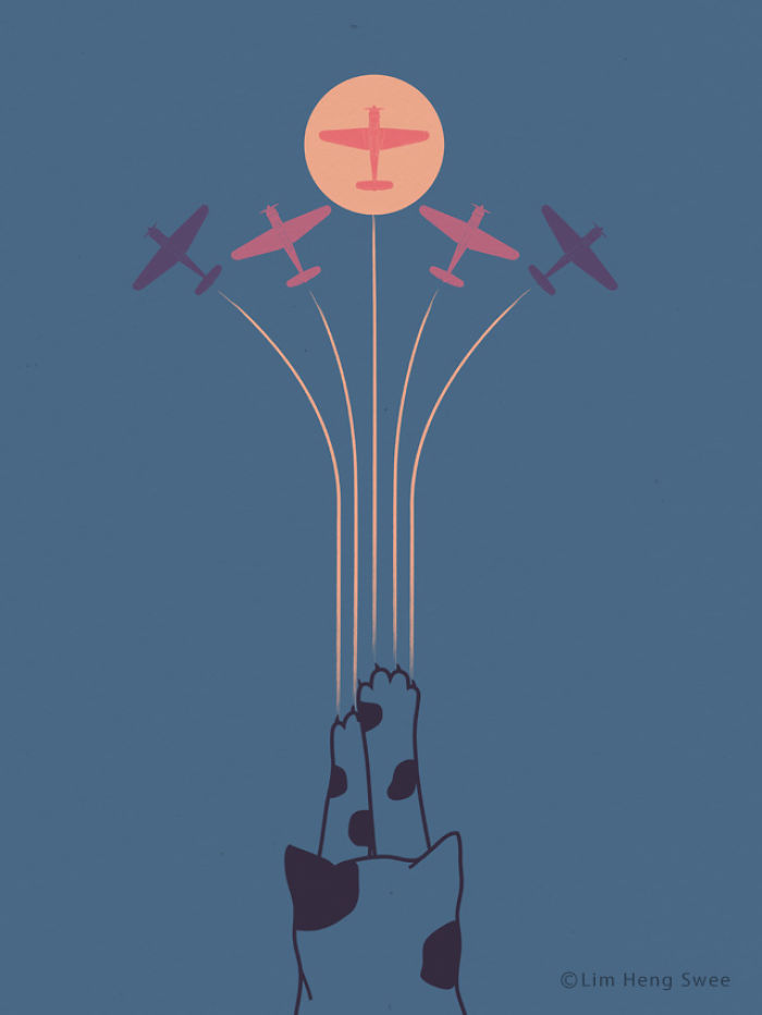 My 22 Minimal Landscape Illustrations For Art And Cat Lovers My 22 Minimal Landscape Illustrations For Art And Cat Lovers